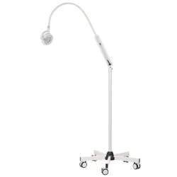 Comfort LED onderzoekslamp op 5-voet verrijdbaar statief Onderzoekslamp op verrijdbaar statief van 5 meter